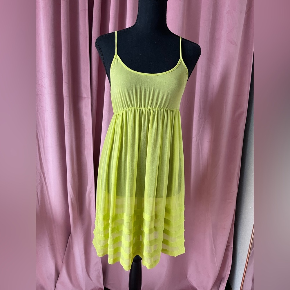 Sparkle & Fade Lime Green Chemise